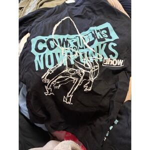 Cowpunks To Nowpunks Show LS T-shirt Dwight Yoakam SiriusXM 349 Promo Size S